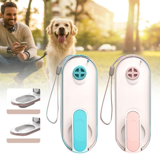 Dog Water Bottle Foldable Dog Water Dispenser For Outdoor Walking Portable Leak Proof Pet Water Bottle For Travel Dog Pet Products / Botella dispensadora de agua para mascotas