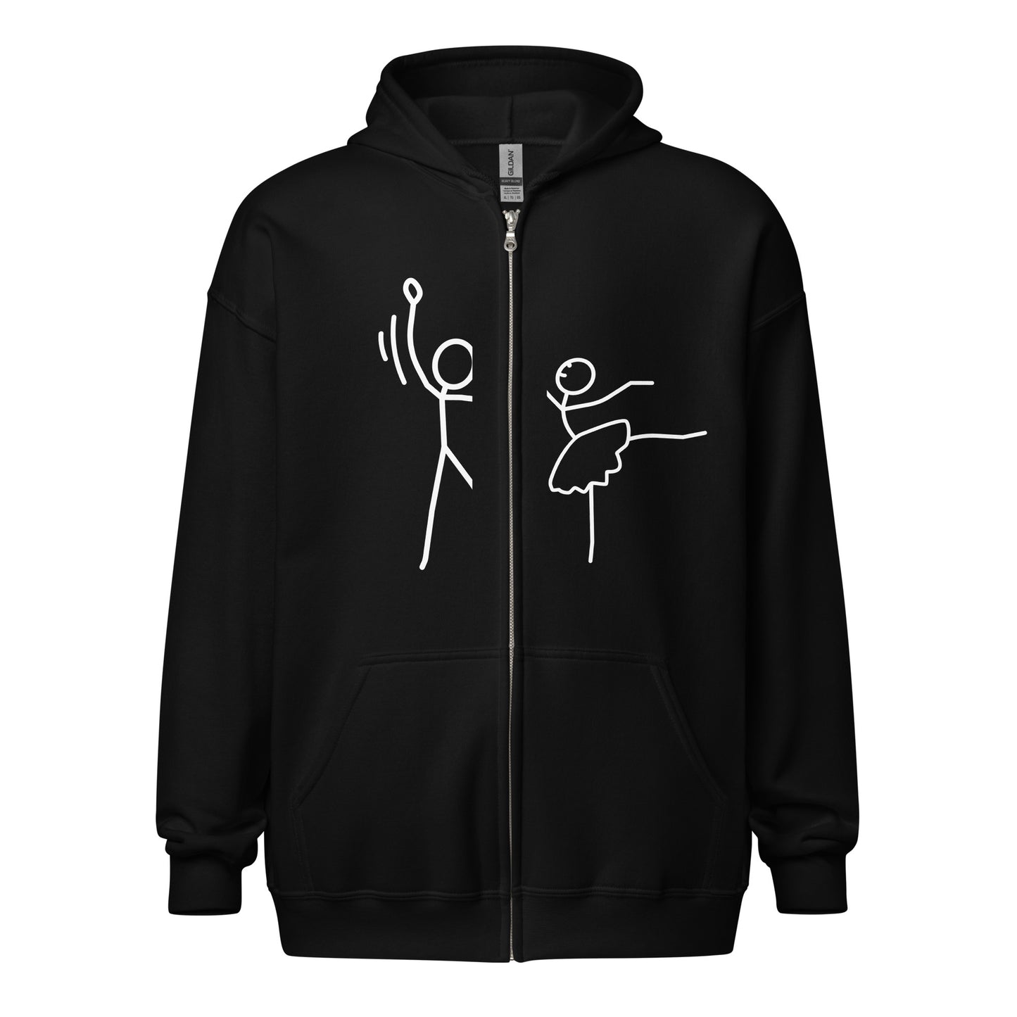 Unisex heavy blend zip hoodie