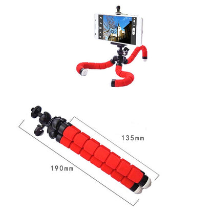 Tripod for Camera Mini Flexible Octopus Tripod for Xiaomi Huawei Phone Clip with Sponge Tripod Adjustable Cellphone Tripod